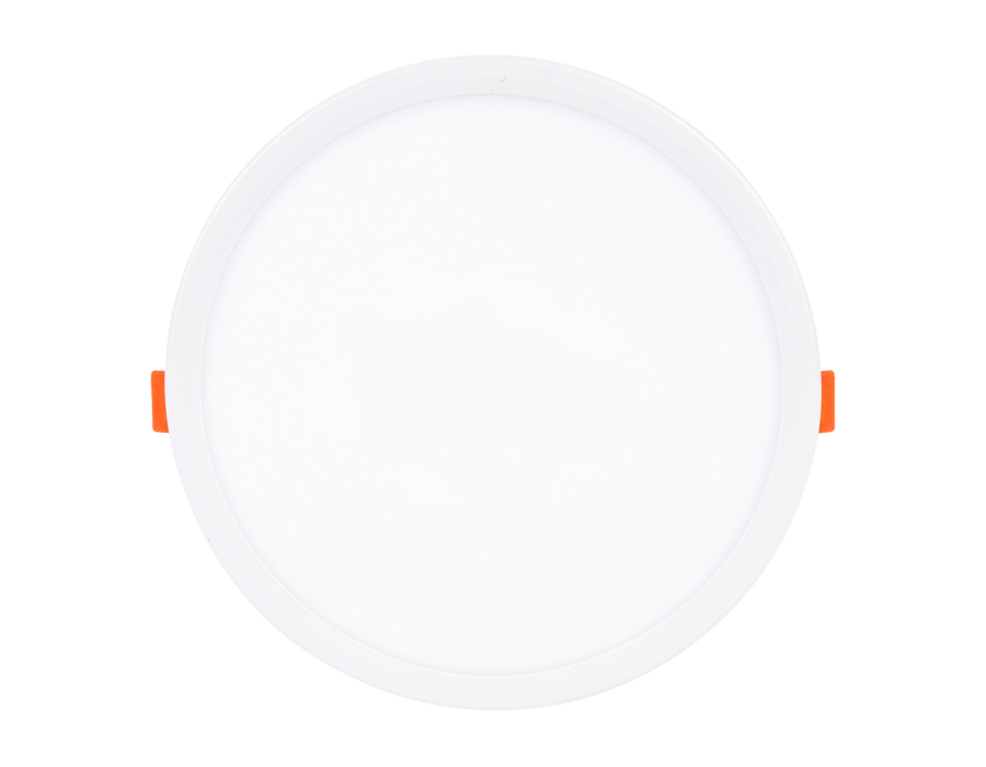 Встраиваемый ультратонкий светодиодный светильник  Ambrella с регулируемым крепежом DLR301 6W 4200K