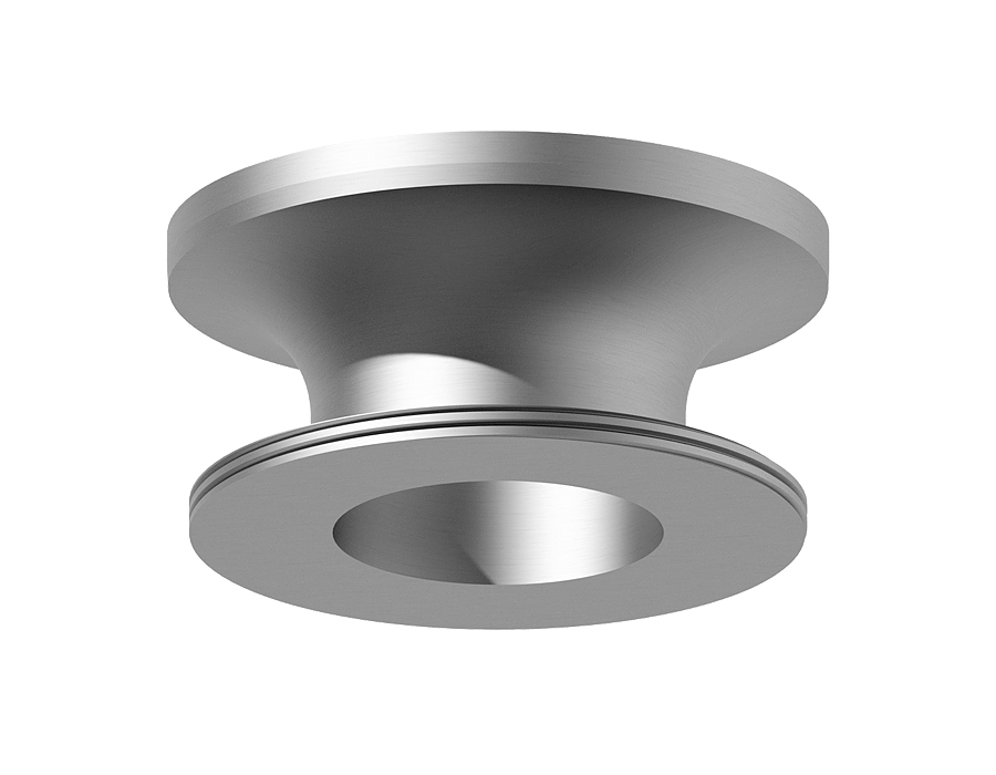 Насадка задняя накладная для корпуса светильника Ambrella N6904 MCH хром матовый D60*H25mm Out20mm