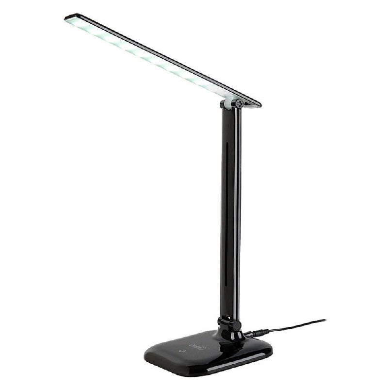 Настольный светодиодный светильник General 9 вт, сенсорный, диммируемый, черный (GLTL-020-9)