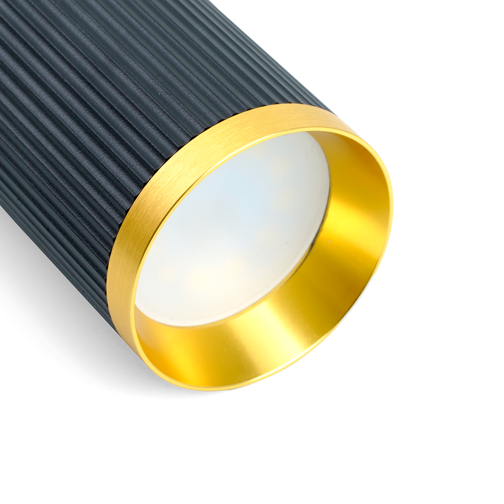 Светильник потолочный Feron ML1908 Barrel GATSBY levitation на подвесе MR16 35W, 230V, чёрный, античное золото 55*200 Светильник потолочный Feron ML1908 Barrel GATSBY levitation на подвесе MR16 35W, 230V, чёрный, античное золото 55*200