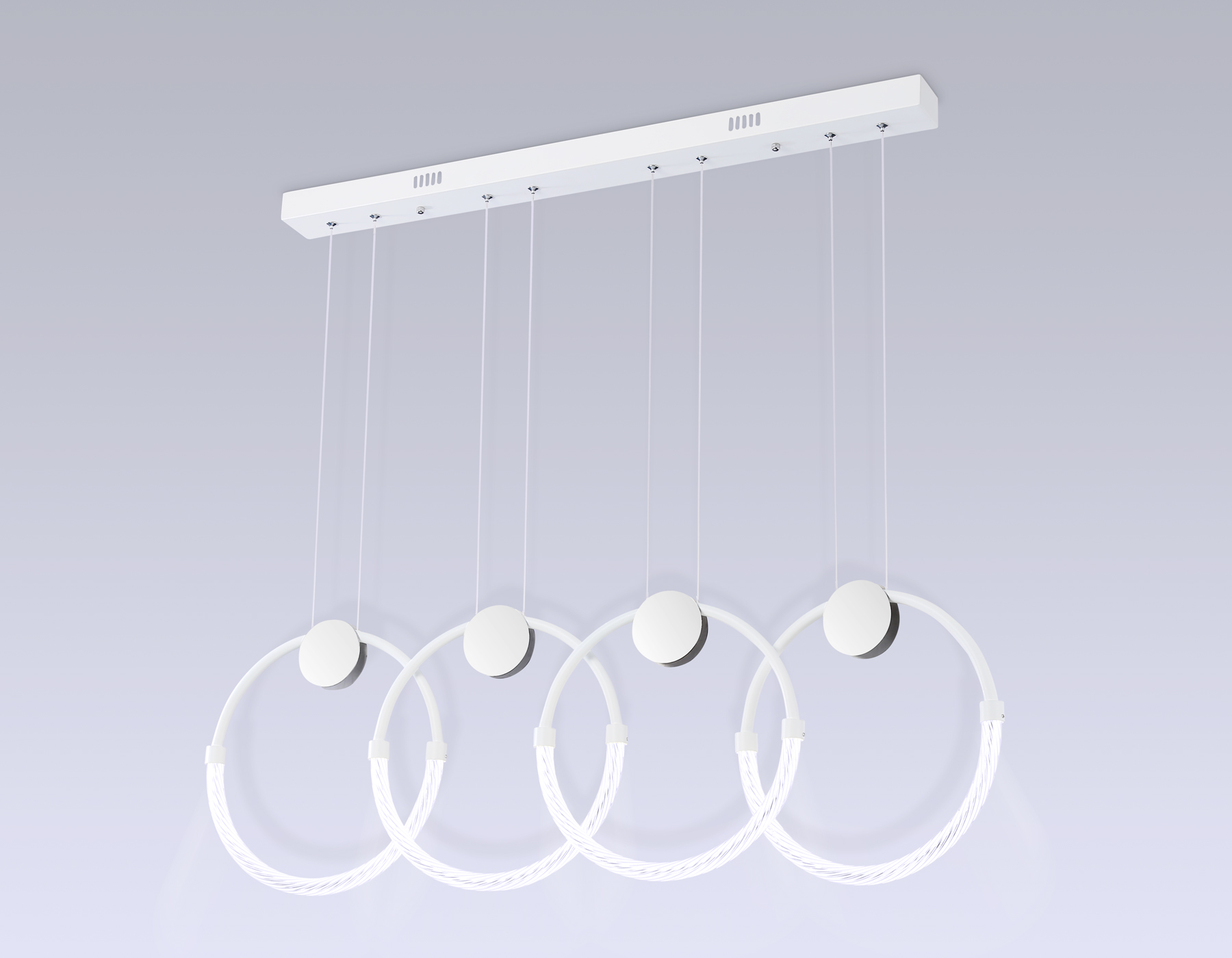 Подвесной светильник Ambrella FL10598/4 WH/CH белый/хром 4200K 45W 940*20*1200 (Без ПДУ) Подвесной светильник Ambrella FL10598/4 WH/CH белый/хром 4200K 45W 940*20*1200 (Без ПДУ)