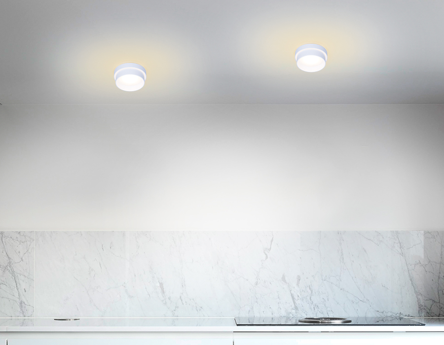 Встраиваемый точечный светильник Ambrella TN198 WH/S белый/песок GU5.3