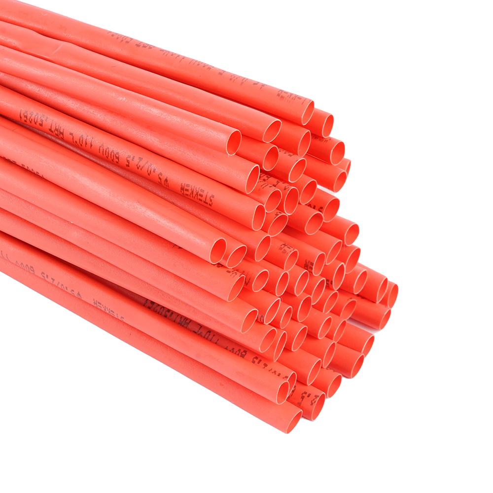 Термоусадочная трубка STEKKER 4,0/2,0 мм, длина 100 см., усадка 2:1, зеленый HST-420-100GN