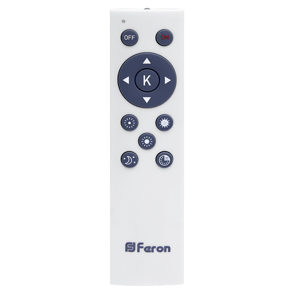 Светодиодный управляемый светильник накладной Feron AL4051 Hygge тарелка 72W 3000К-6000K белый Светодиодный управляемый светильник накладной Feron AL4051 Hygge тарелка 72W 3000К-6000K белый