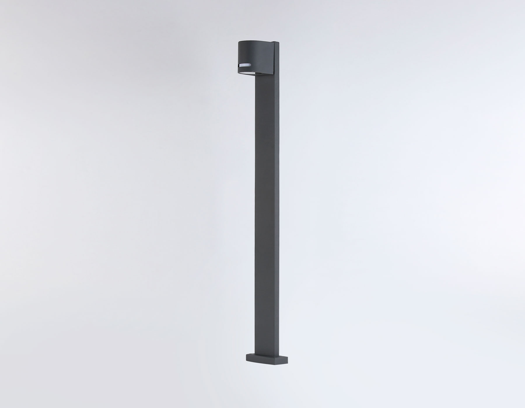 Уличный ландшафтный светильник ST3752 GR серый IP54 GU10 max 35W 136*105*800