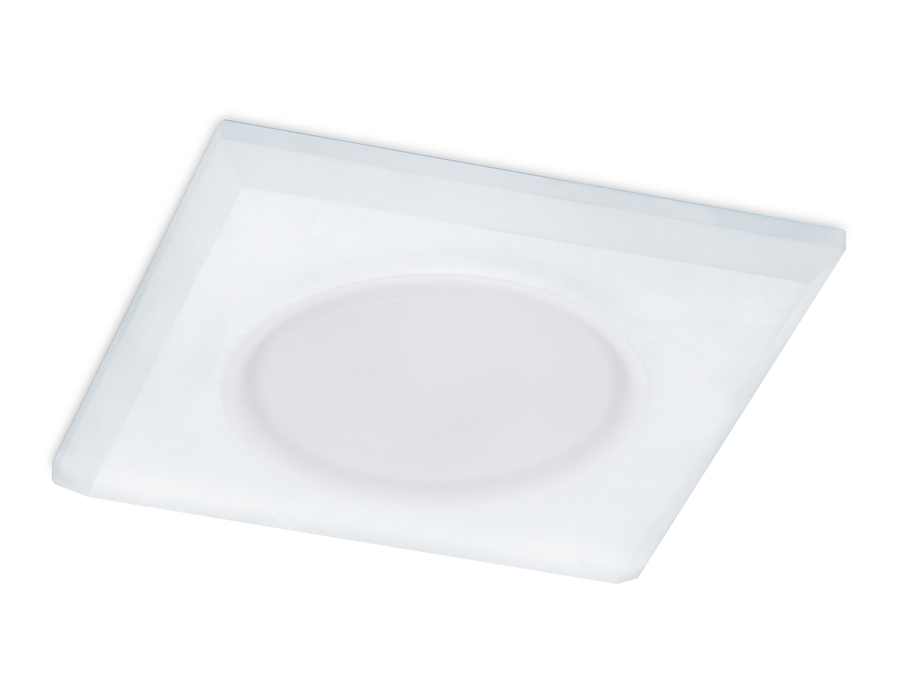 Встраиваемый светильник TN138 WH/FR белый/матовый GU5.3 90*90*25