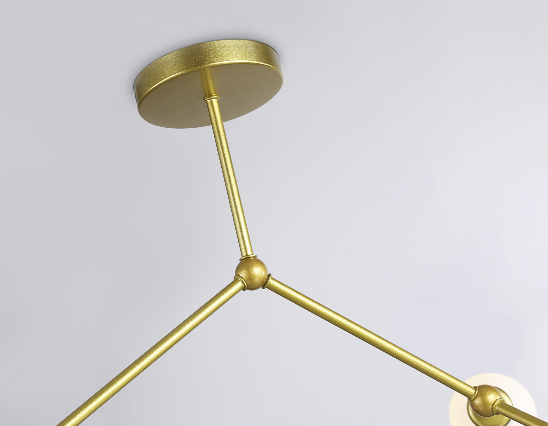 Потолочный светильник TR8038/6 BS латунь E27*6 max 40W D670*590