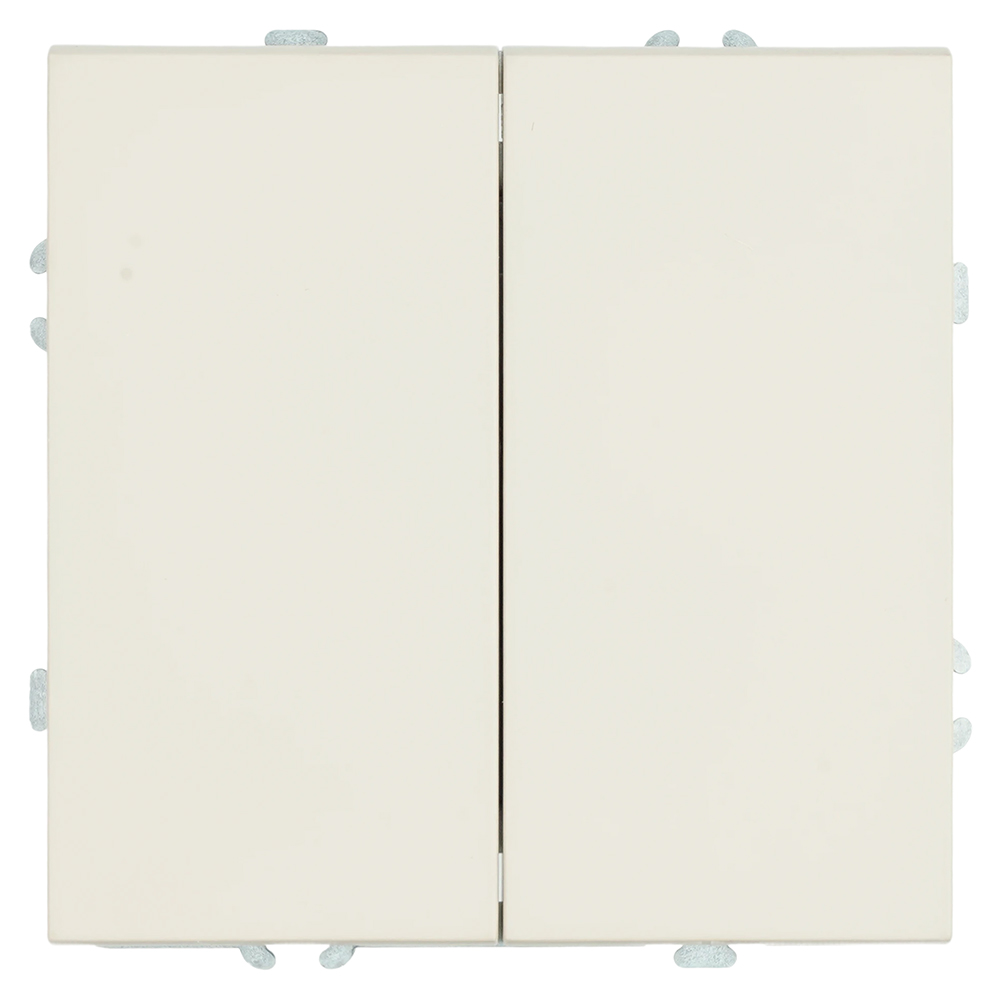 Переключатель перекрестный 2-клавишный (механизм), STEKKER, 250В, 10А, серия Эмили, RSW10-5111-08, кашемир, soft touch