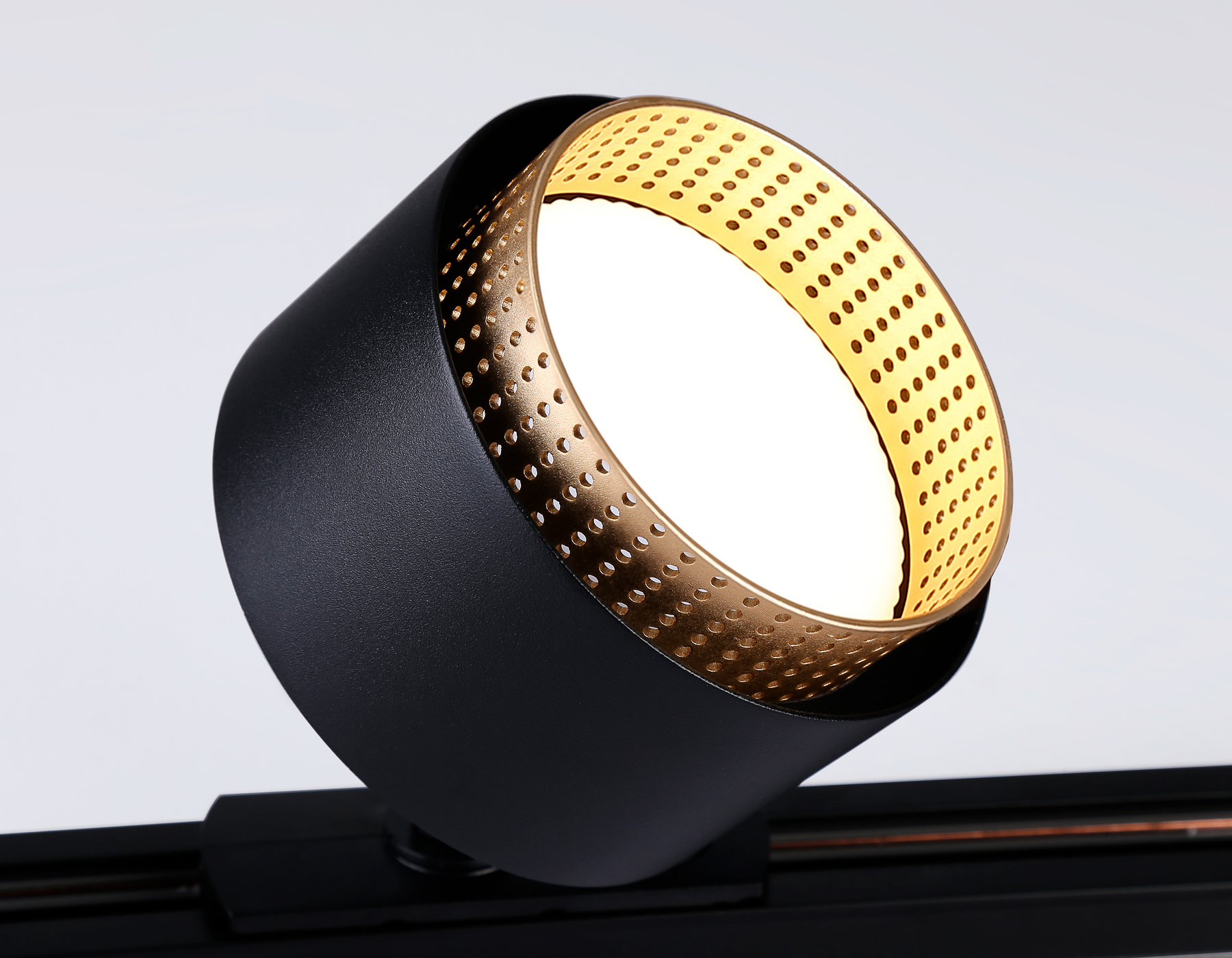 GL5381 BK/GD черный/золото GX53 max 12W D95*130