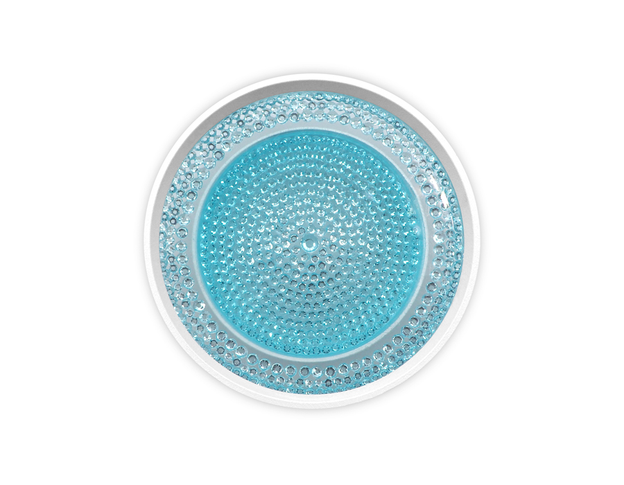 Встраиваемый точечный светильник Ambrella TN344 SWH/BL белый песок/голубой GU5.3 D85*45