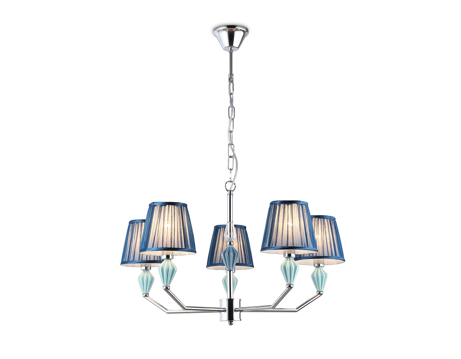 LH75061/5 CH/BK хром/черный E14/5 max 40W D690*810