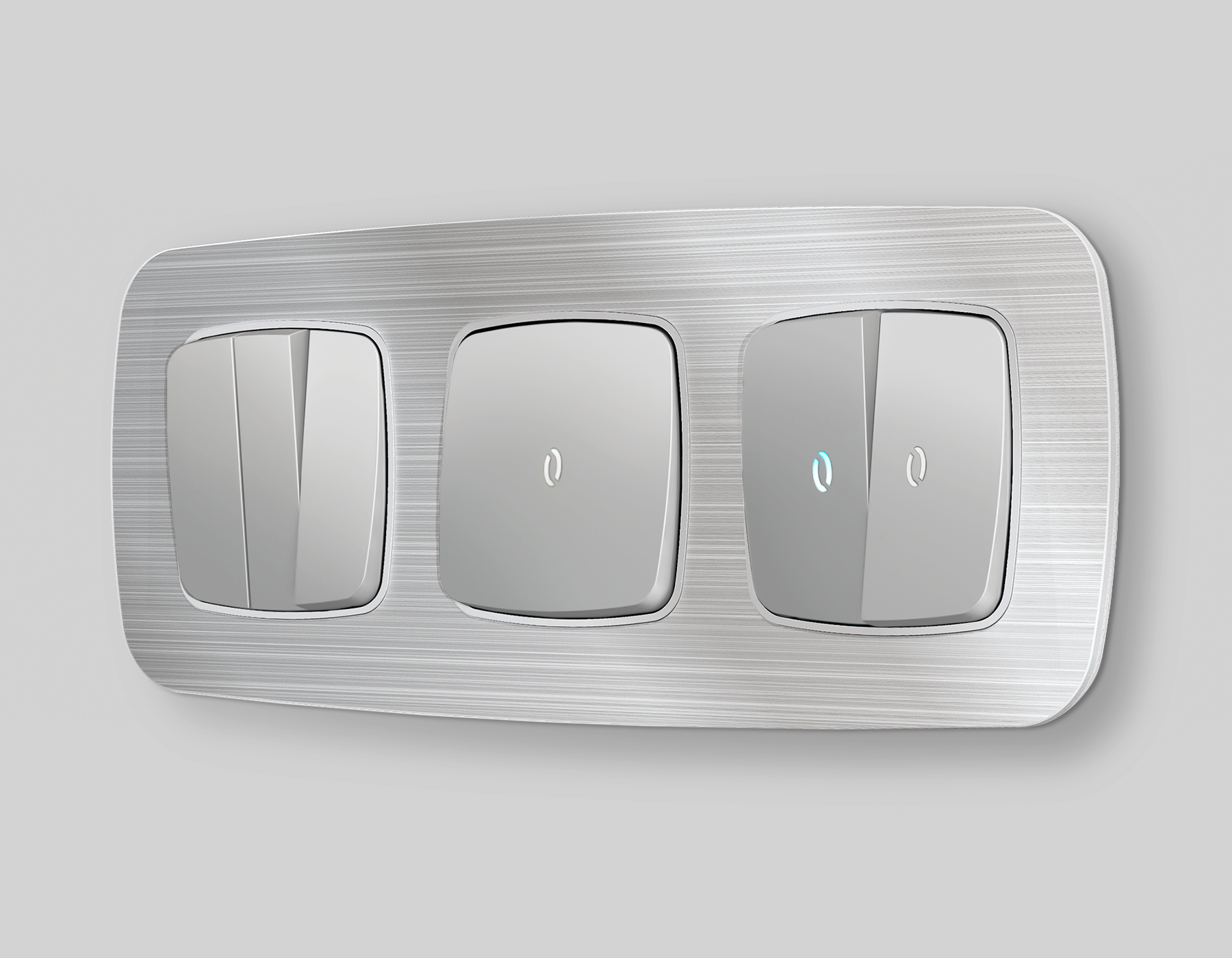 OF580103 Рамка OMEGA Radian (Серебро Металл шлифованный) 3-ая