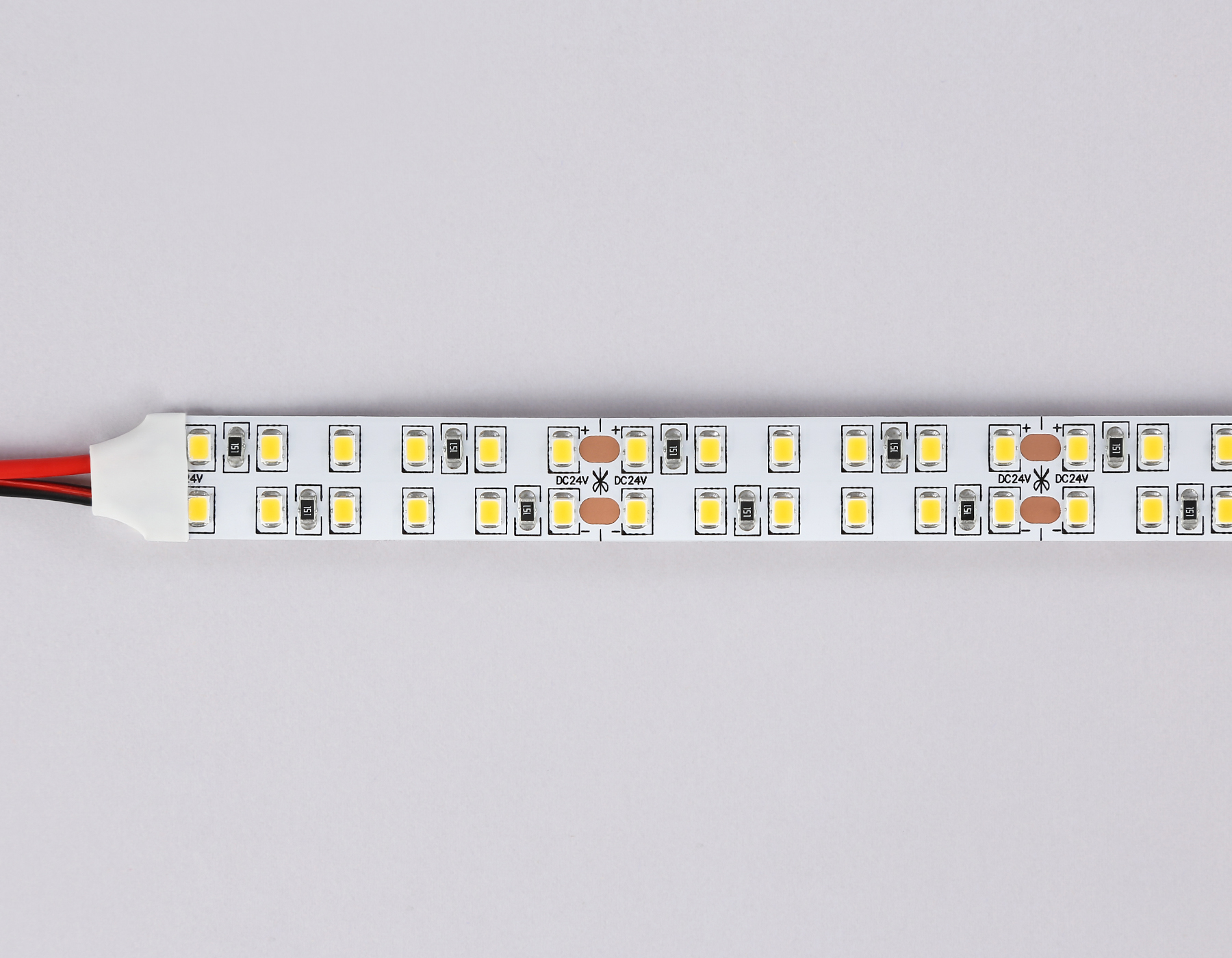 GS3701 2835 240Led /24W m/ 24V IP20 3000K/ 5000*14*1.2mm (2 конт.)