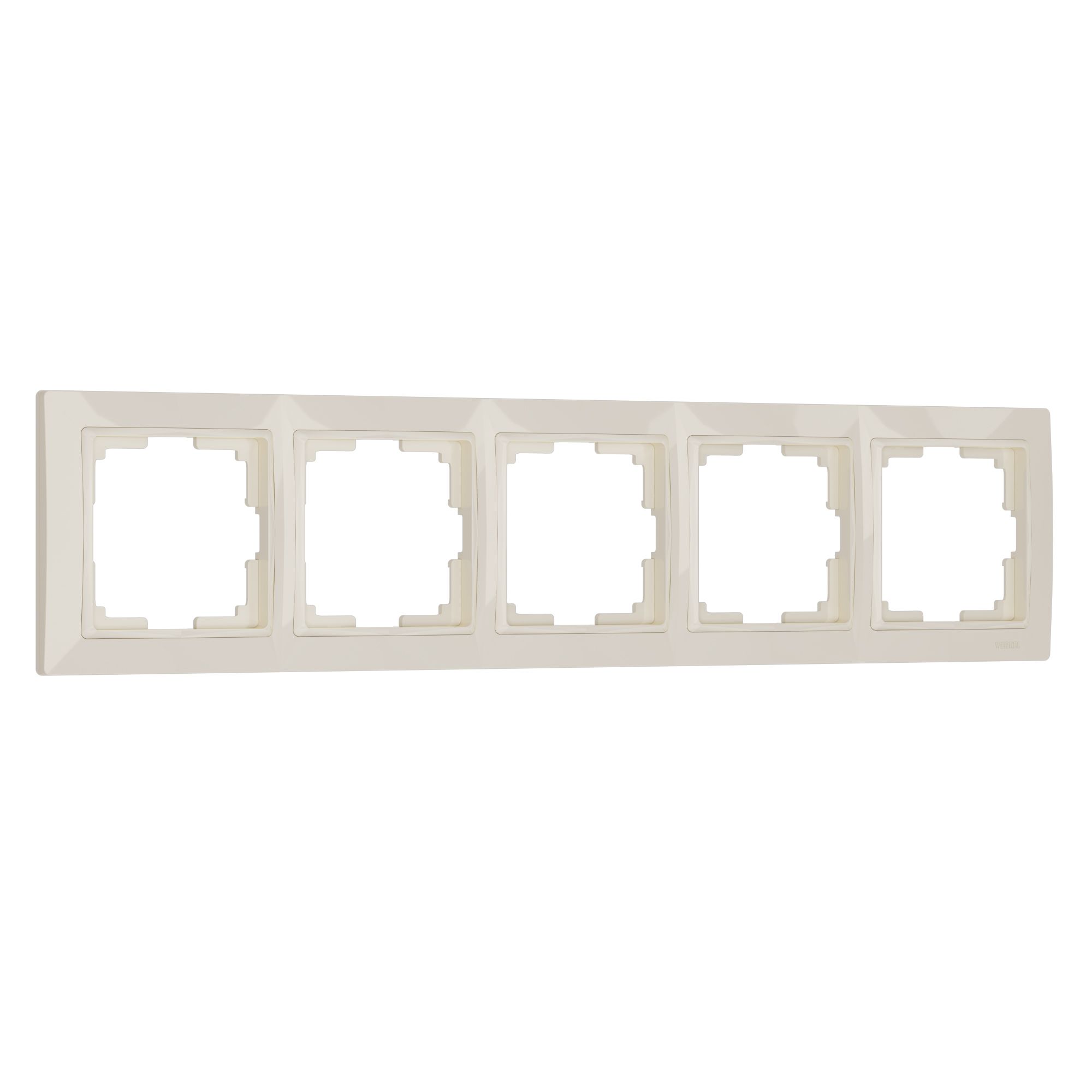Рамка WERKEL Snabb на 5 постов (слоновая кость, basic) WL03-Frame-05 / W0052003 / a036634