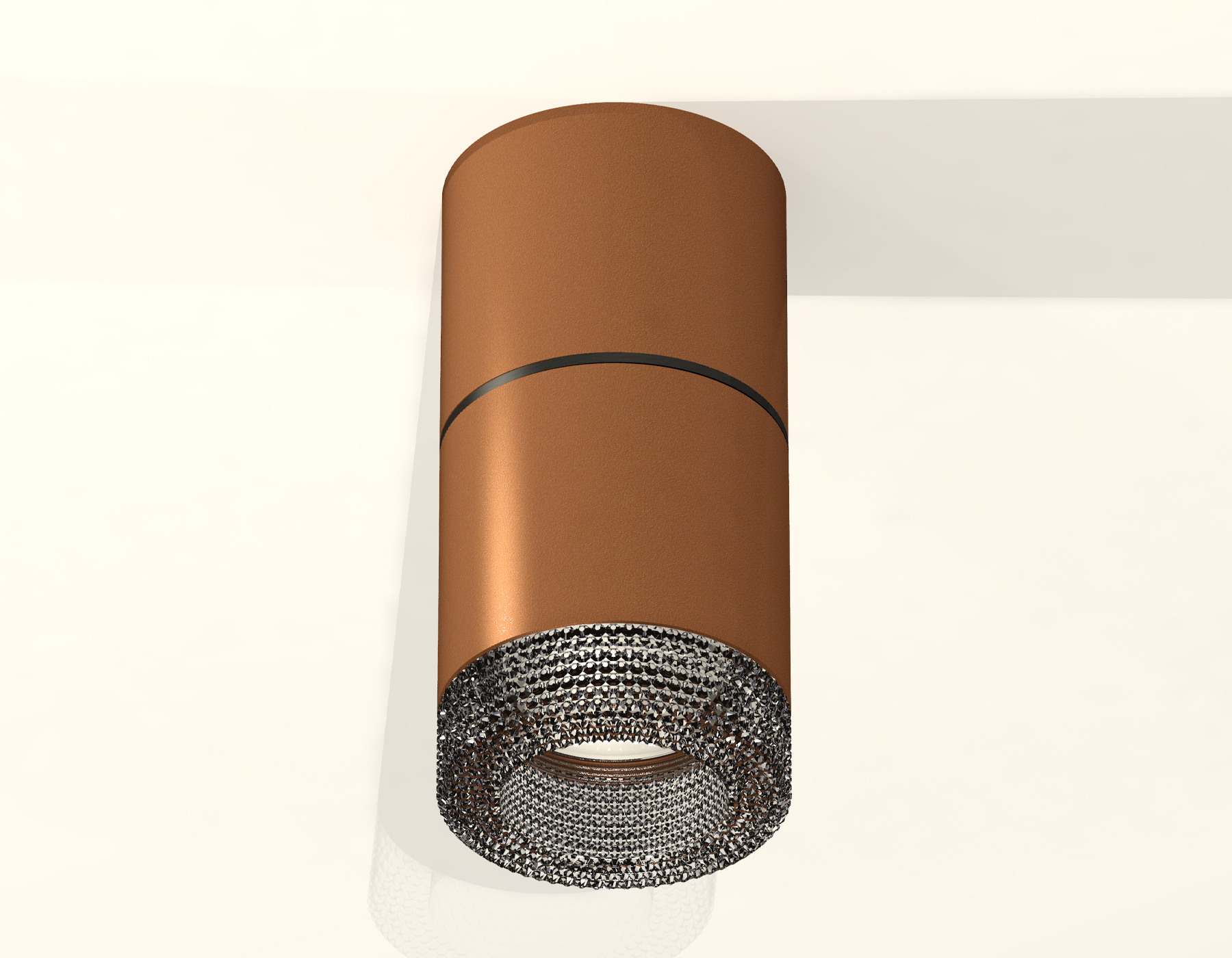 Накладной светильник XS7404042 SCF/BK кофе песок/тонированный MR16 GU5.3 (C7404, A2071, C7404, N7192)