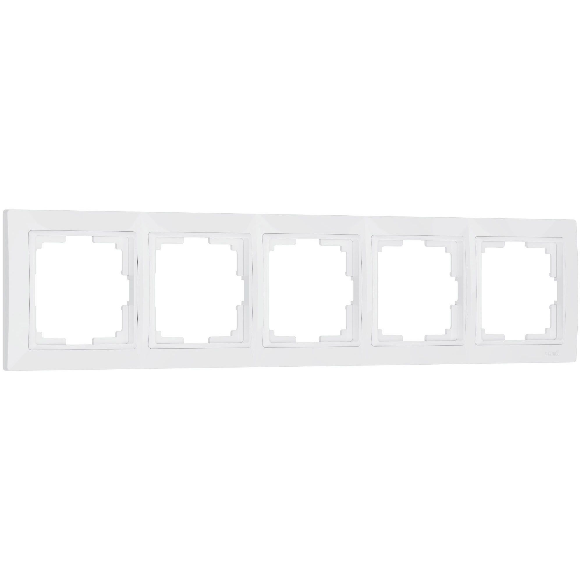 Рамка WERKEL Snabb на 5 постов (белый, basic) WL03-Frame-05 / W0052001 / a036629