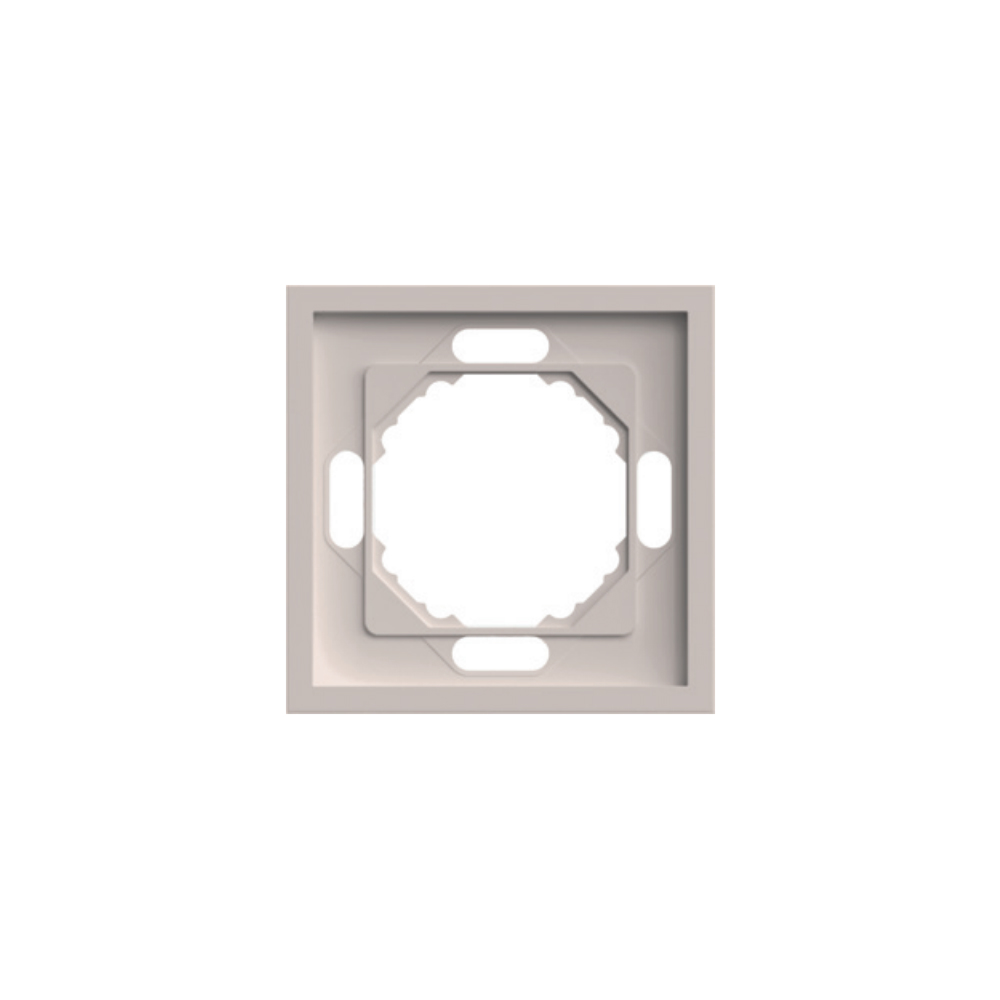 Рамка STEKKER, PFR00-5001-08 1-местная, серия Эмили, кашемир, soft touch