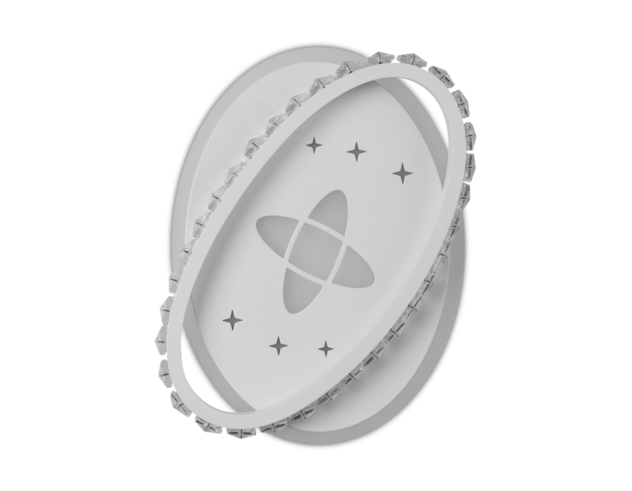 Настенный светодиодный светильник FA234 WH белый LED Ambrella 4200K/4200K/6400K 30W 210*260*50