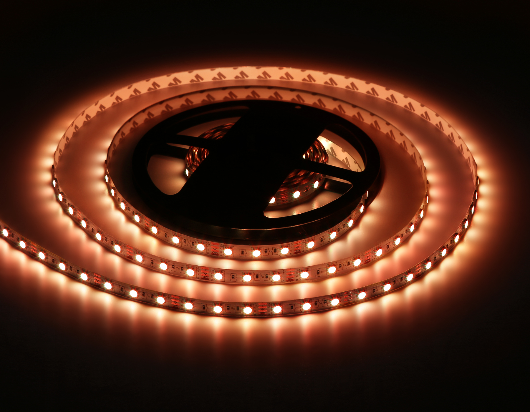 GS2402 5050 60Led/ 14.4W m/ 12V IP20 RGB/ 5000*10*1.87mm (4 конт.) комплект