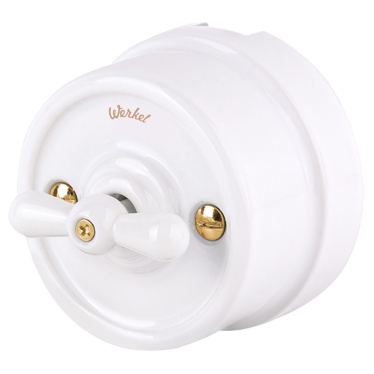 Винты для накладного выключателя Werkel 3шт. (золото) Ретро WL18-21-01