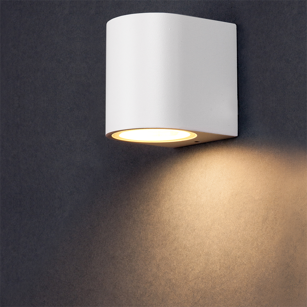 Фасадный светильник General GWL-MR16-GU10-R-IP65 WHITE
