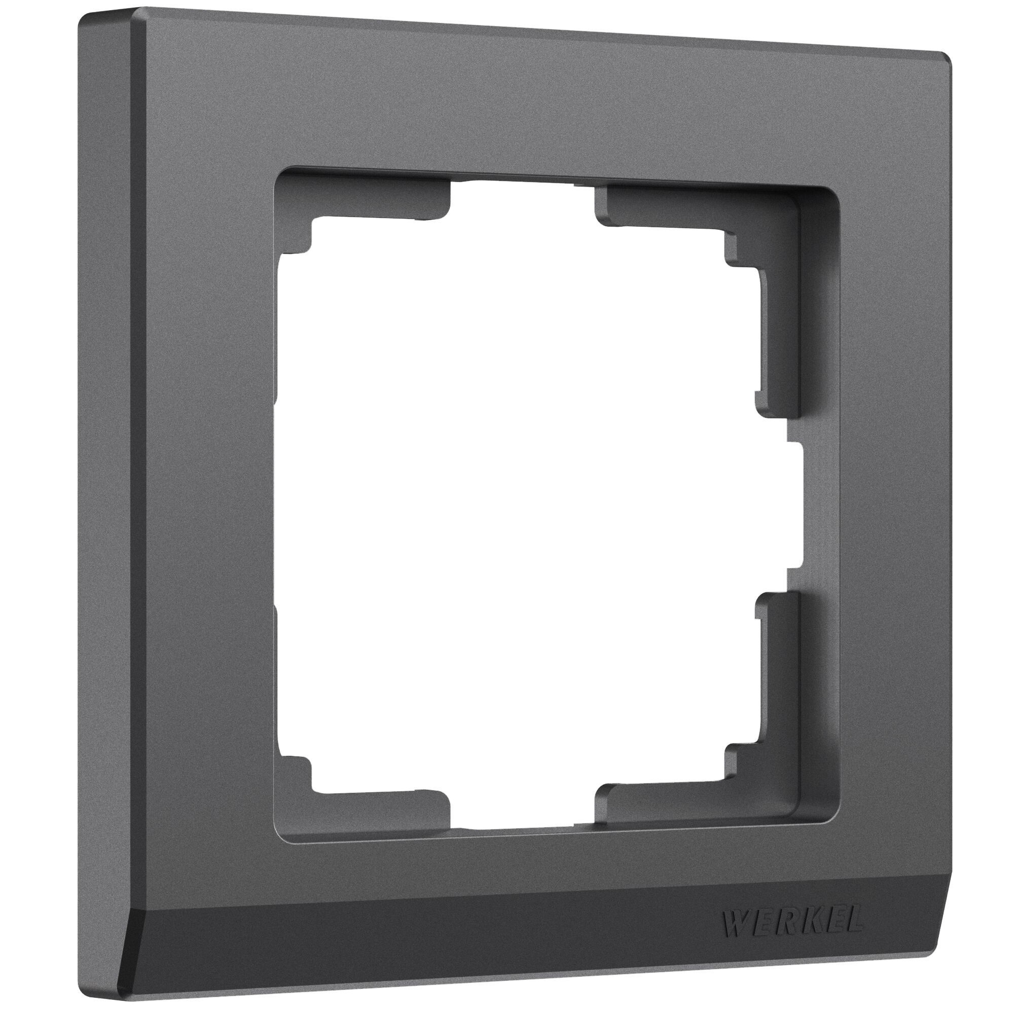 Рамка на 1 пост Werkel Stark (графит матовый) W0011864