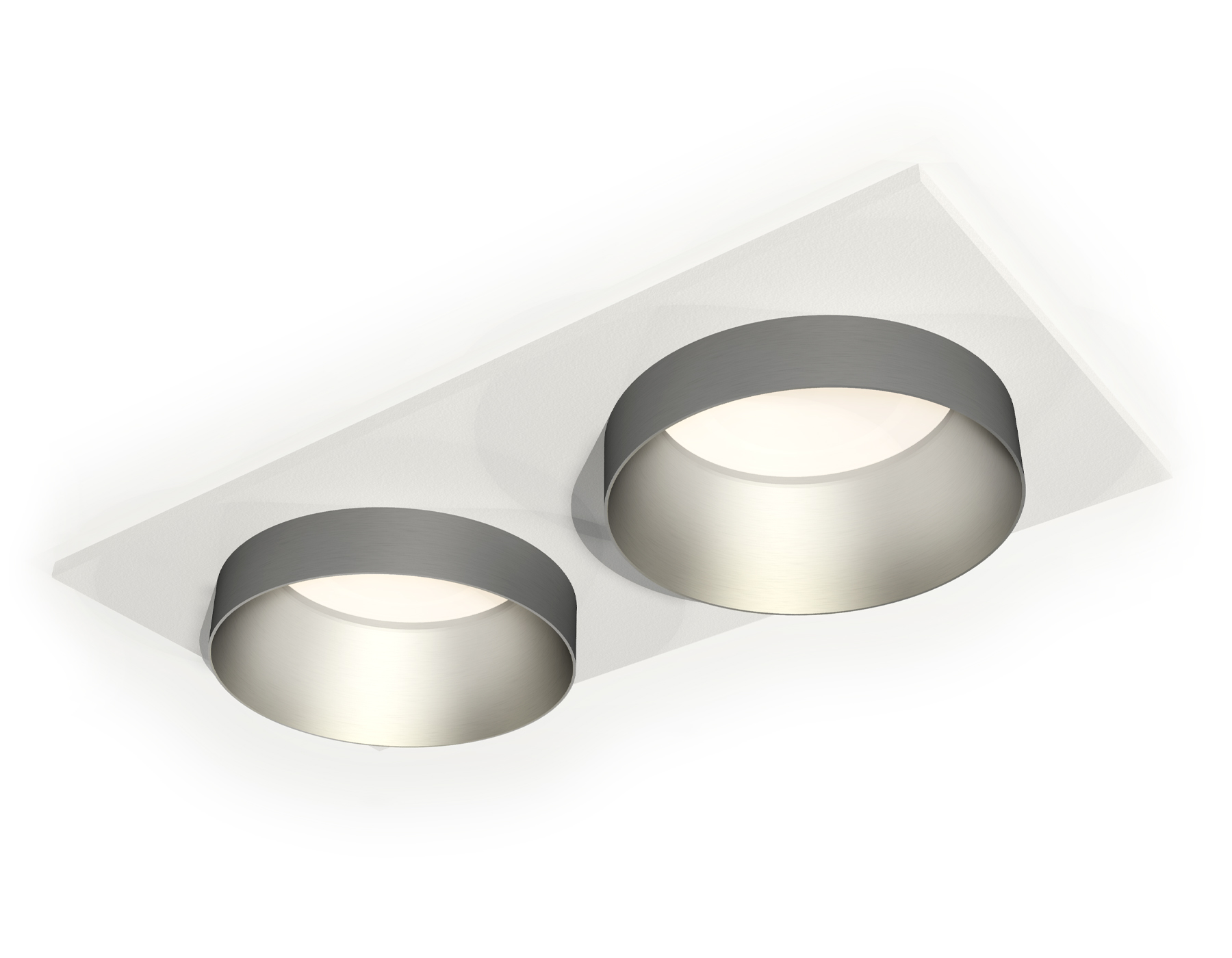 Встраиваемый светильник XC6525023 SWH/MCH белый песок/хром матовый MR16 GU5.3 (C6525, N6133)