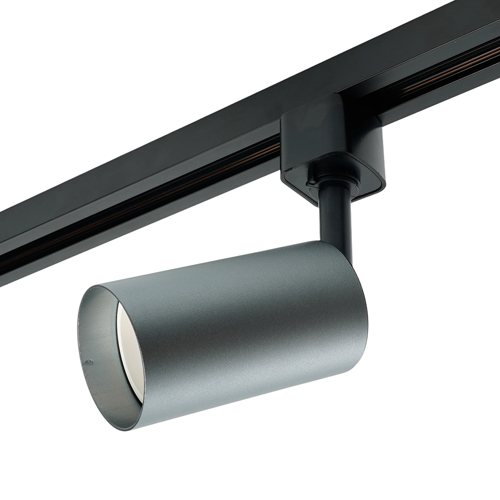 Светильник Feron AL155 трековый однофазный на шинопровод под лампу GU10, графит