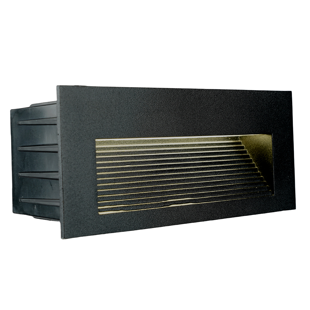 Светодиодный светильник Feron LN012-1 встраиваемый 5W 4000K, IP65, черный