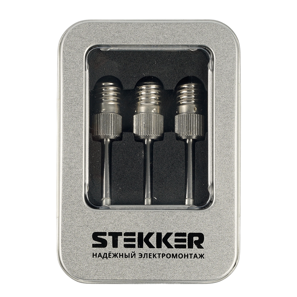 APL7-801-3 Набор сменных жал для беспроводного паяльника PLE801-08, 3 шт