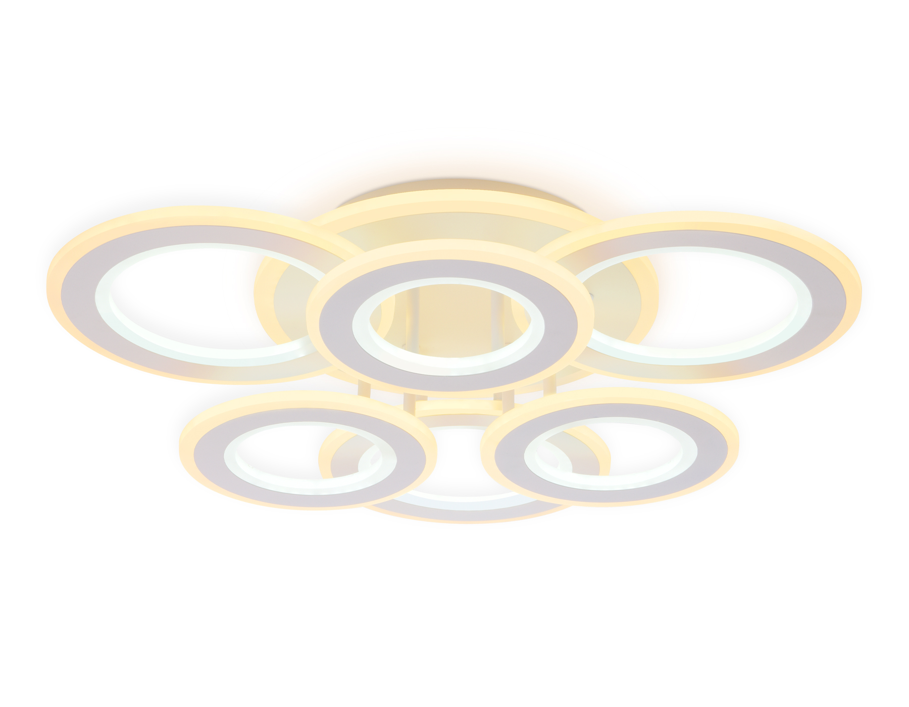 Потолочный светодиодный светильник с пультом Ambrella FA8805 WH белый 174W 550*550*130 (ПДУ РАДИО 2.4)