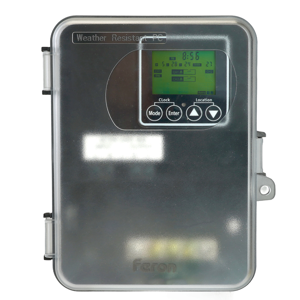 Таймер (реле времени) Feron TM101 13800W двухзонный