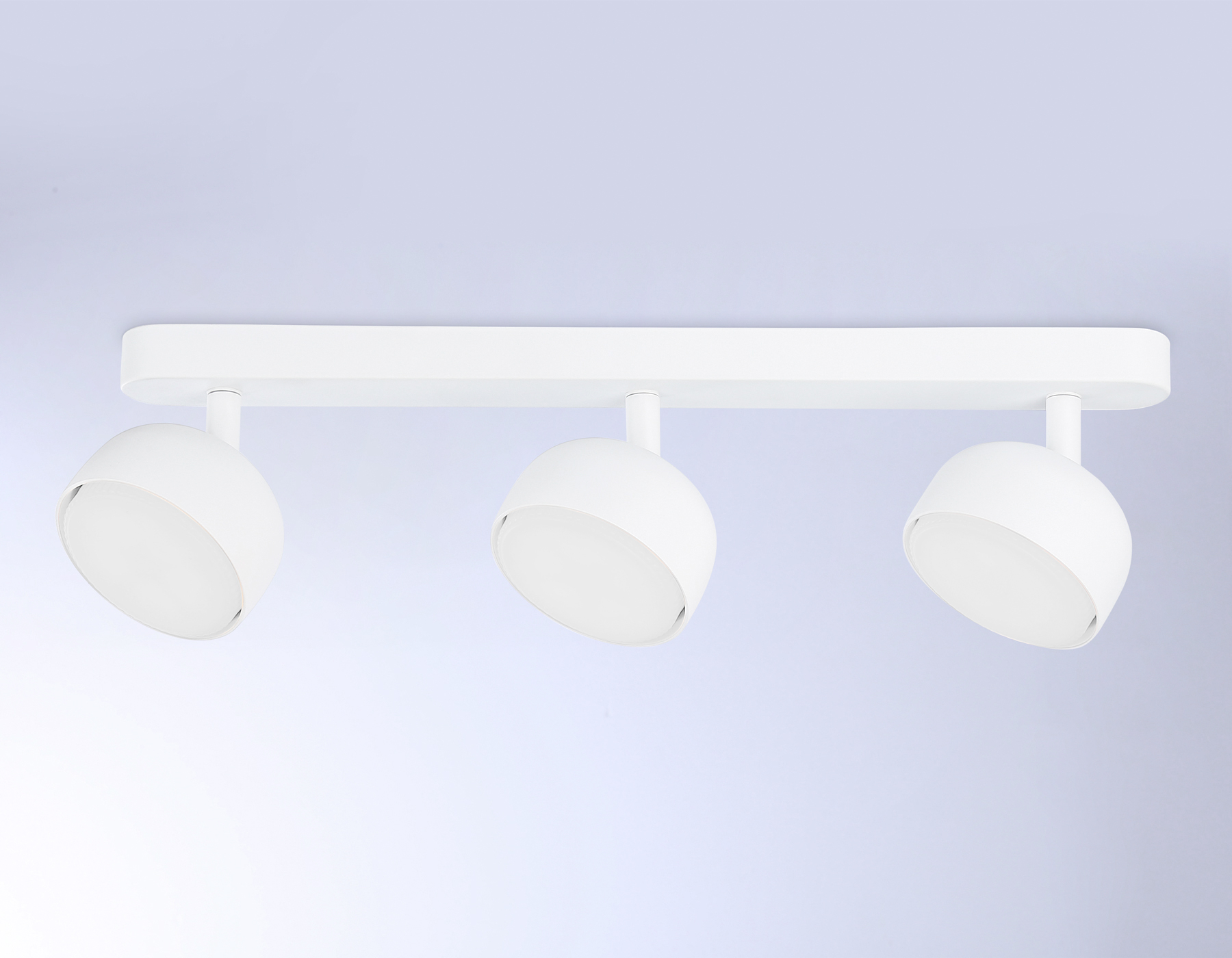 Накладной поворотный спот Ambrella TN71015/3 WH белый GX53/3 max 12W 400*80*90