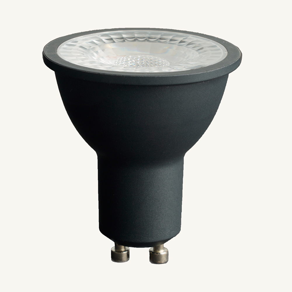 Лампа светодиодная Feron.PRO LB-1608 GU10 8W 175-265V 2700K в черном корпусе Лампа светодиодная Feron.PRO LB-1608 GU10 8W 175-265V 2700K в черном корпусе