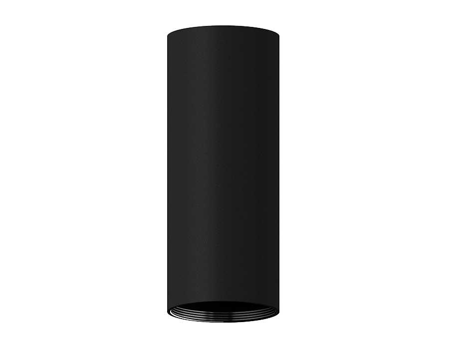 Корпус светильника накладной Ambrella C6343 SBK черный песок D60*H150mm MR16 GU5.3 для насадок D60mm