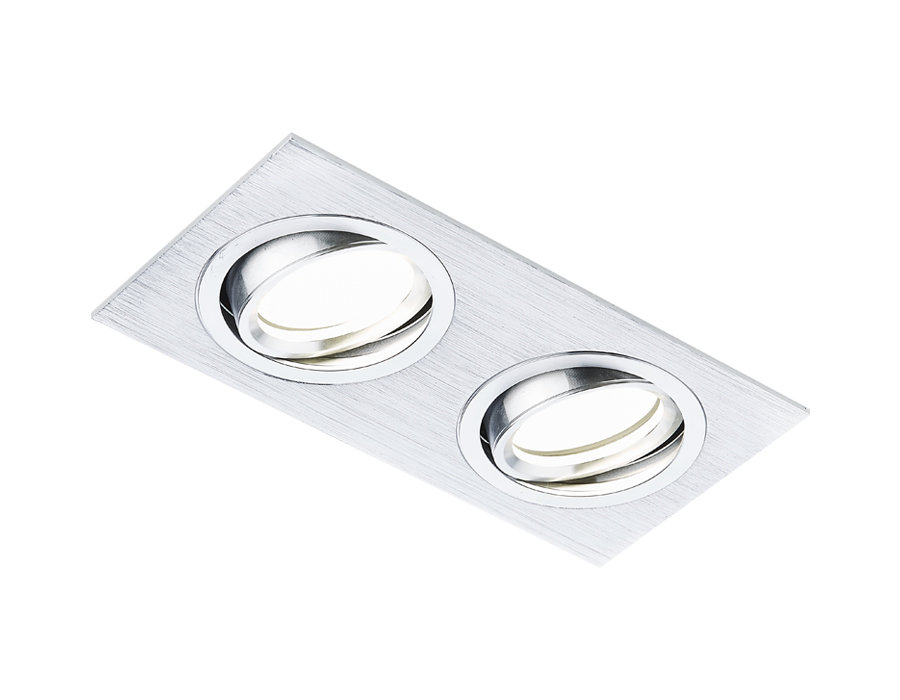 Встраиваемый светильник Ambrella A601/2 AL алюминий