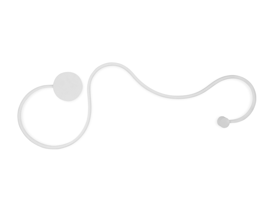 Бра Ambrella Metallic FL417 WH 34W 3000K белый