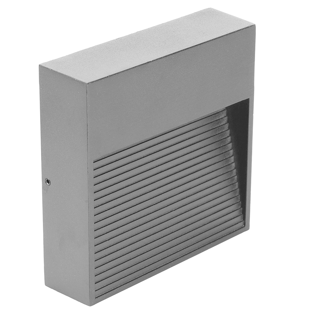 Светодиодный светильник Feron DH204-1 накладной 5W 4000K, IP65, серый