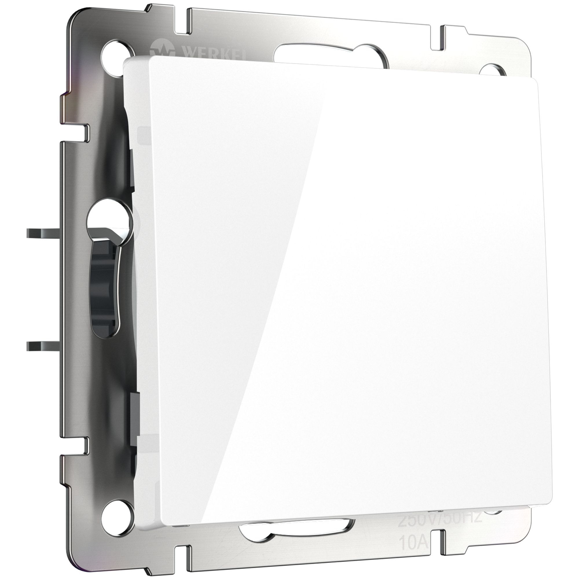 Выключатель одноклавишный WERKEL (белый) WL01-SW-1G / W1110001 / a028643