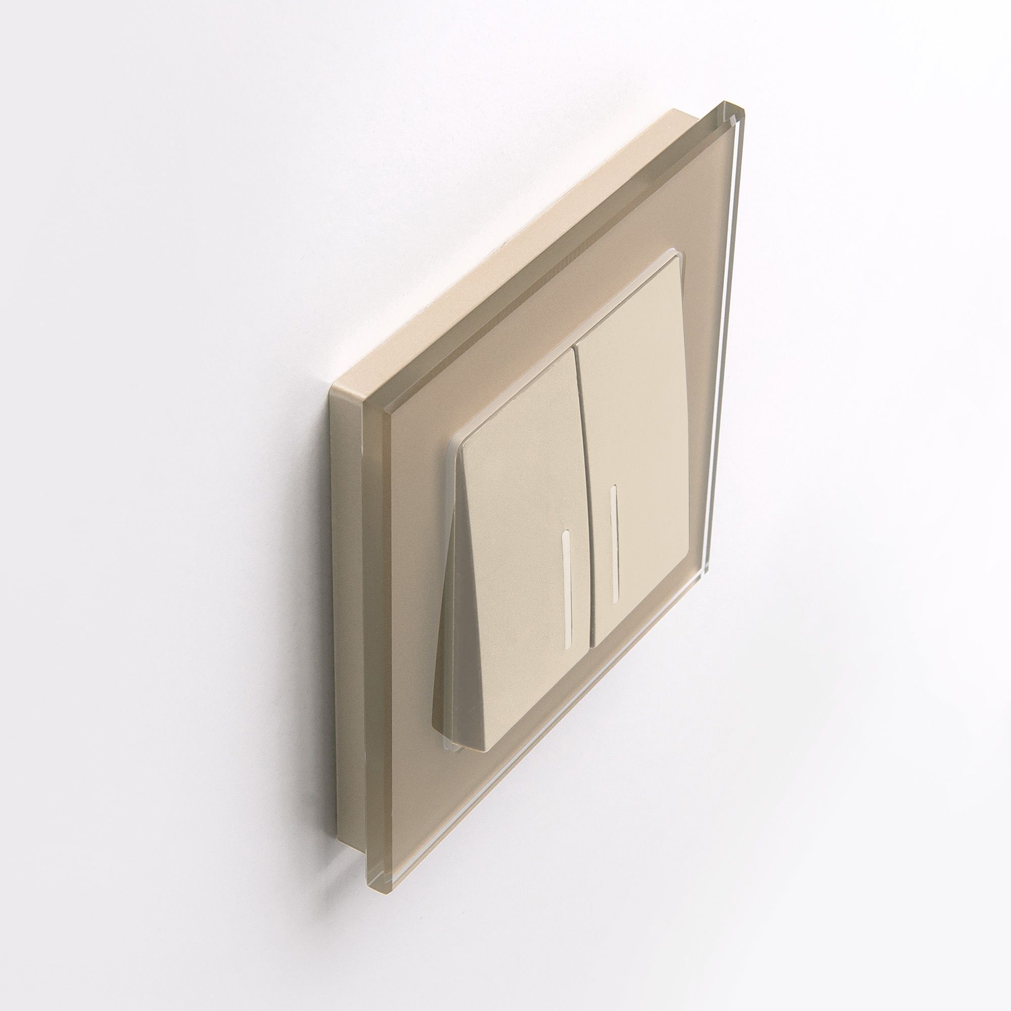 Рамка WERKEL Favorit на 1 пост (шампань) WL01-Frame-01 / W0011111 / a040870