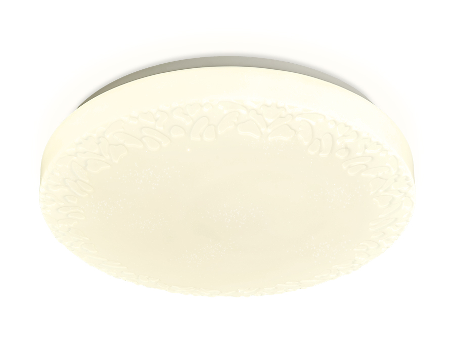 Потолочный светодиодный светильник Ambrella FF22 WH белый 72W (ПДУ ИК)