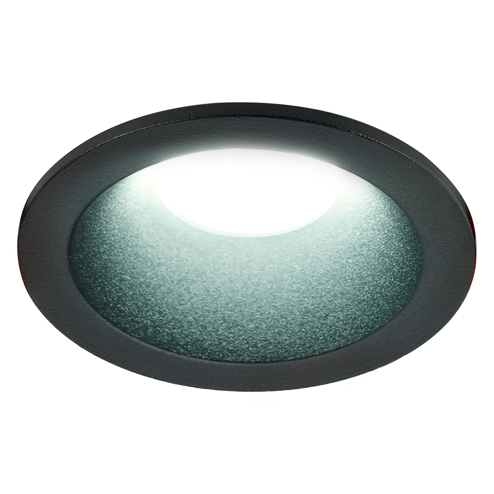 Светильник встраиваемый Feron DL1100 потолочный MR11 G5.3, GU10 черный