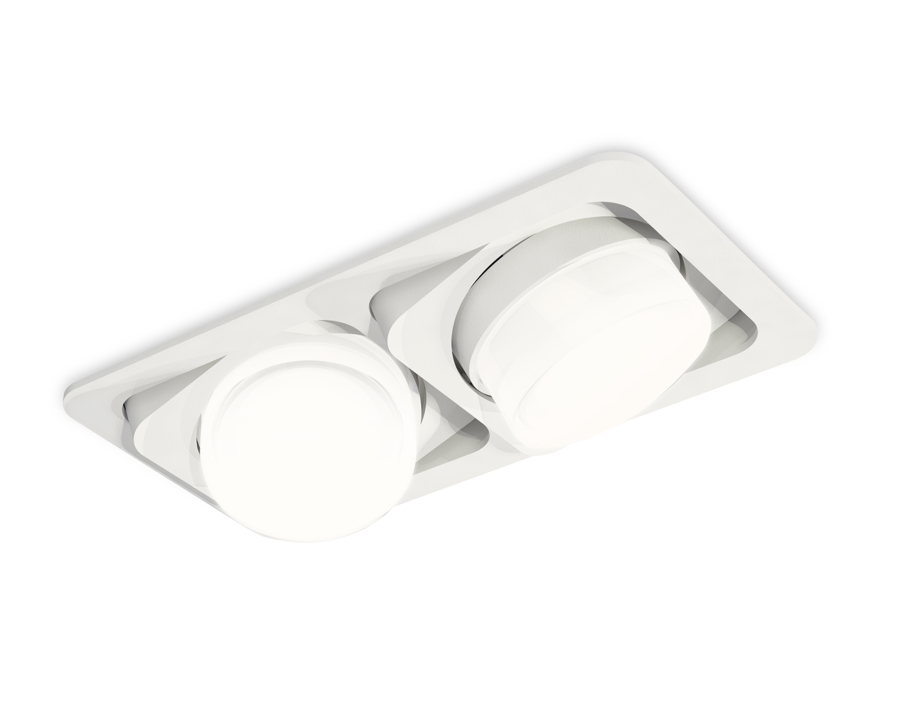 Встраиваемый светильник Ambrella XC7663083 SWH/FR/CL белый песок/белый матовый/прозрачный MR16 GU5.3 (C7663, N7160)