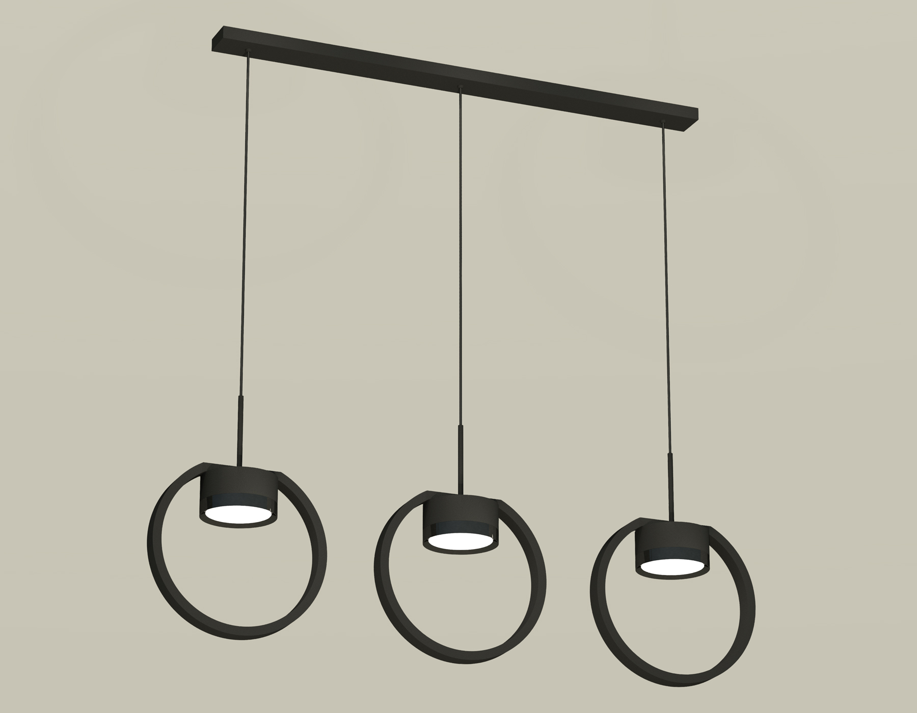 Подвесной светильтник Ambrella XB9107100/3 SBK/PBK черный песок/черный полированный GX53 (C9107, N8113) Подвесной светильтник Ambrella XB9107100/3 SBK/PBK черный песок/черный полированный GX53 (C9107, N8113)