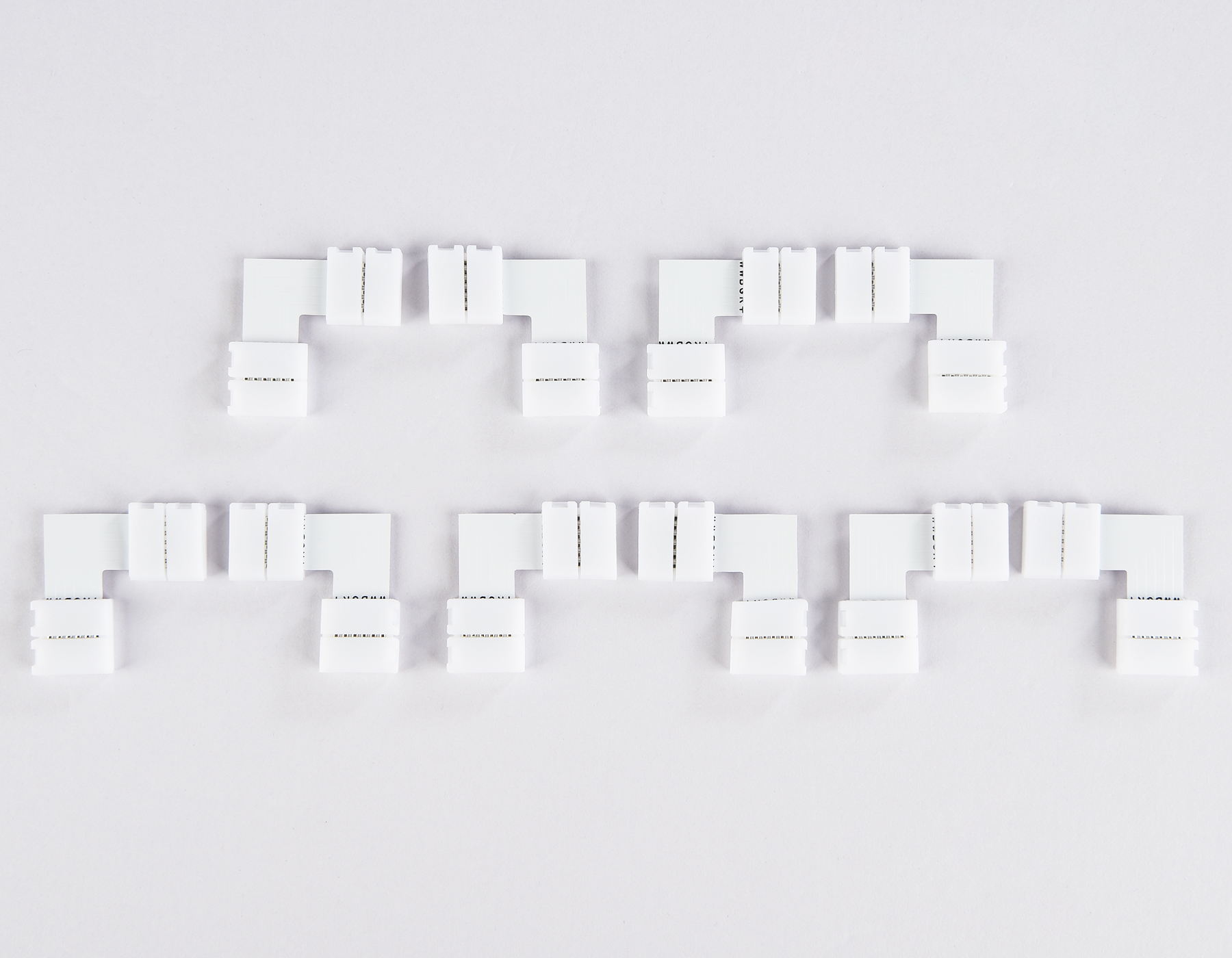 GS6801 Соединитель угловой L 5050 12/24V (6 конт.) (10шт)