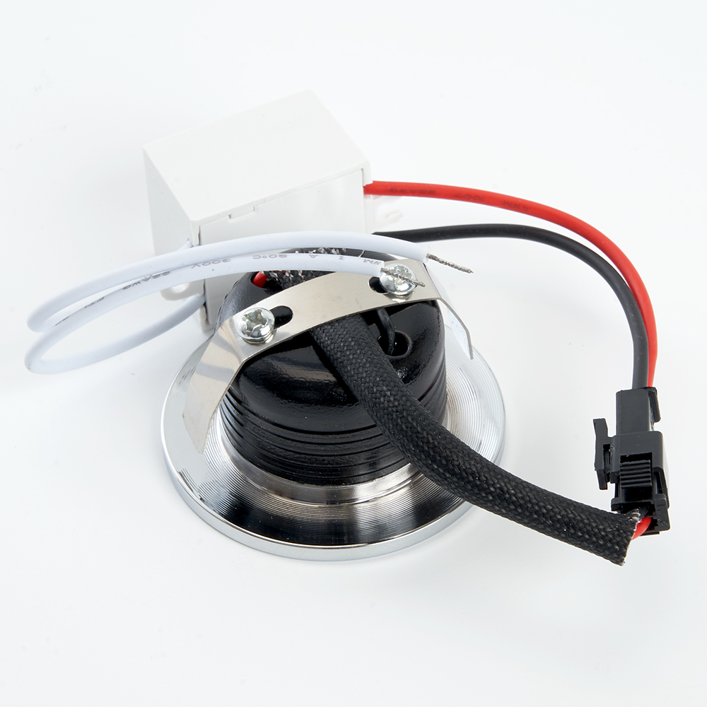 Светодиодный светильник Feron LN003 встраиваемый 3W 4000K хром