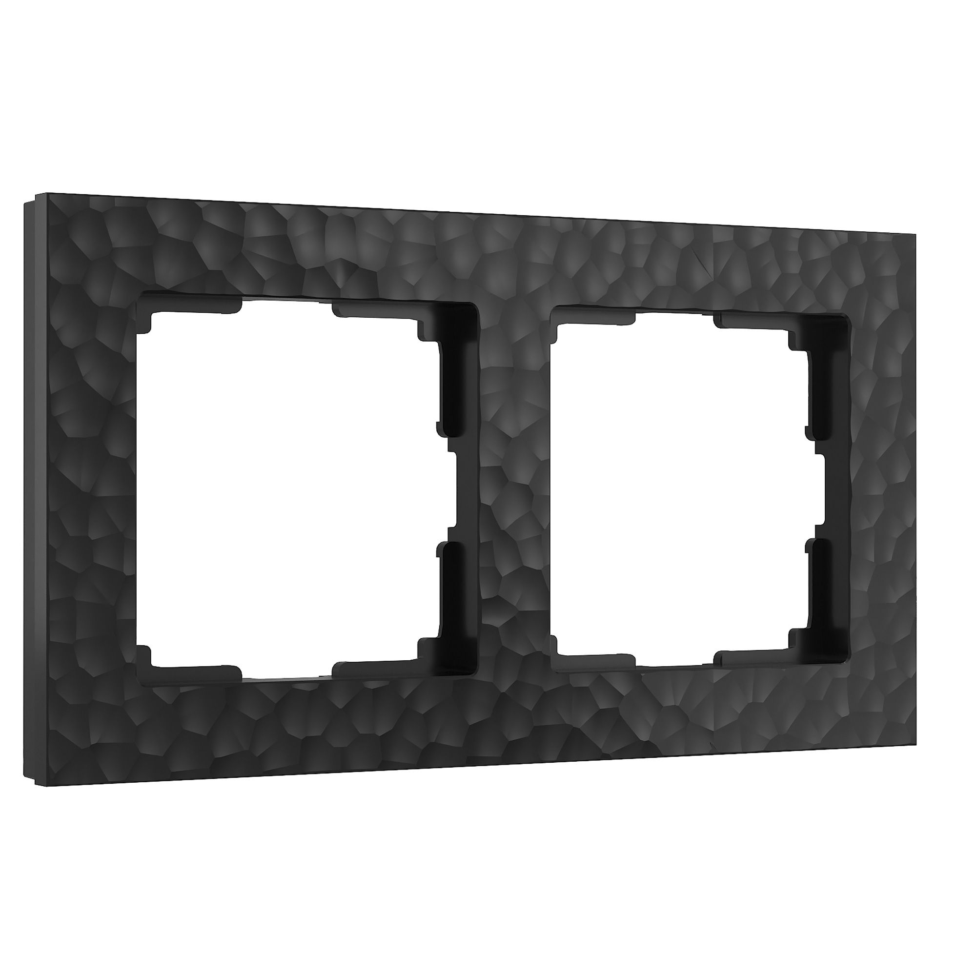 Рамка на 2 поста Werkel Hammer (черный) / W0022408 / a052517