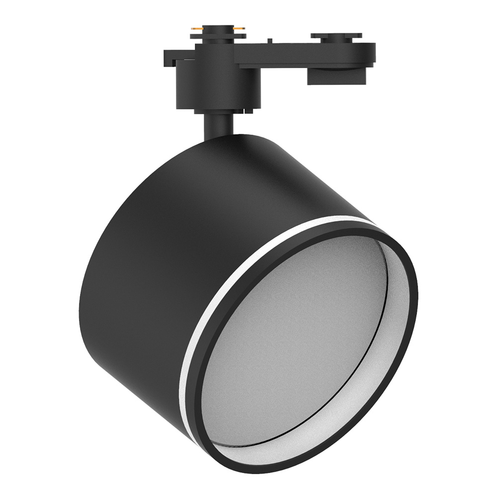 Светильник Feron AL127 трековый однофазный на шинопровод под лампу GX70, черный