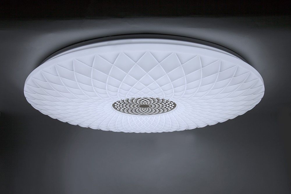 Светодиодный управляемый светильник накладной Feron AL5250 тарелка 60W 3000К-6500K матовый белый