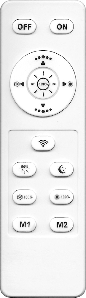 Светодиодный управляемый светильник накладной Feron AL5302 тарелка 60W 3000К-6500K белый